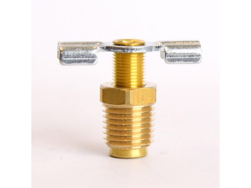 ATC 1/4 in. Brass Needle Drain Cock