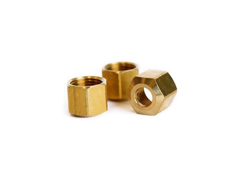 ATC 1/4 in. Compression X 1/4 in. D Compression Brass Nut