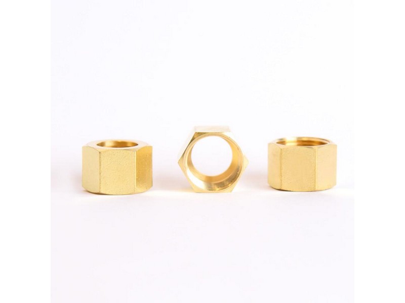 ATC 1/2 in. Compression X 1/2 in. D Compression Brass Nut