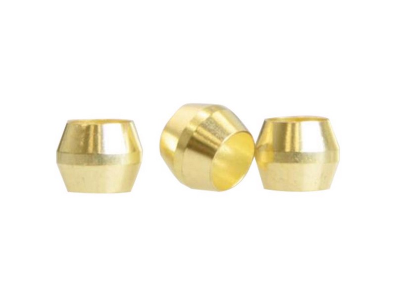 ATC 3/16 in. Compression X 3/16 in. D Compression Brass Sleeve