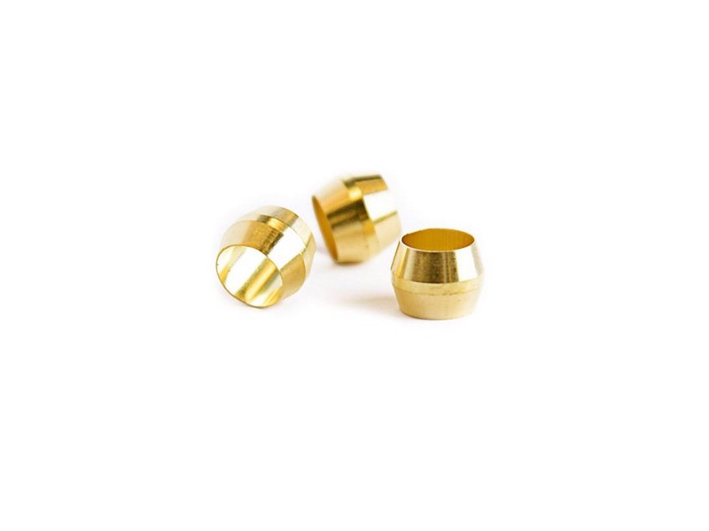ATC 1/4 in. Compression X 1/4 in. D Compression Brass Sleeve