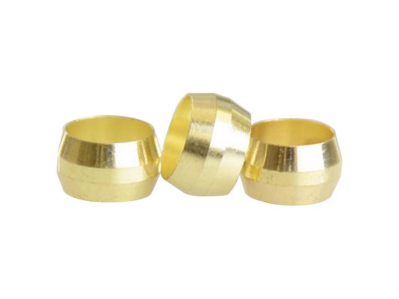 ATC 5/16 in. Compression X 5/16 in. D Compression Brass Sleeve