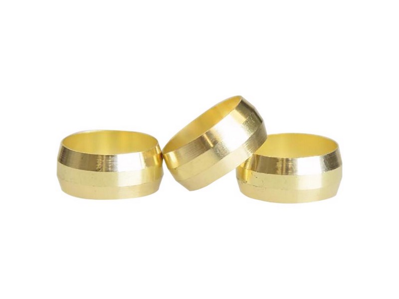 ATC 5/8 in. Compression X 5/8 in. D Compression Brass Sleeve