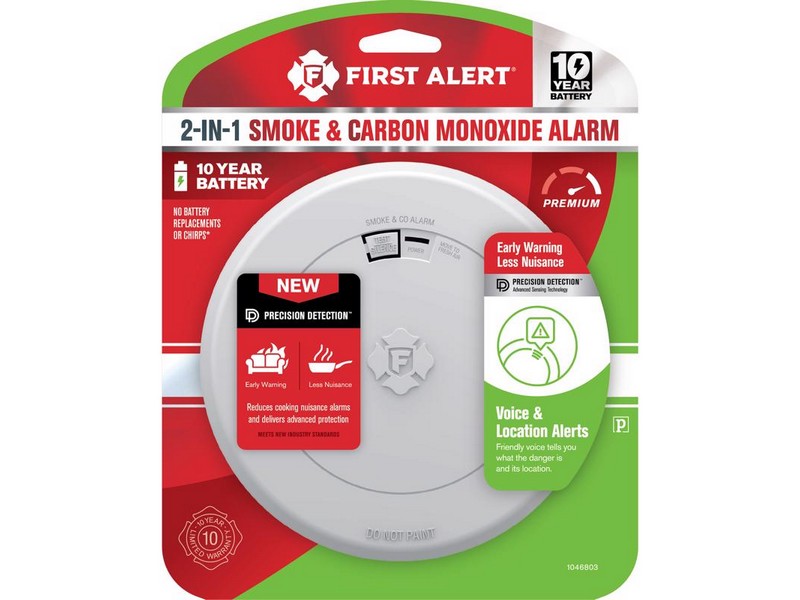 First Alert 10 Year Battery-Powered Photoelectric Smoke and Carbon Monoxide