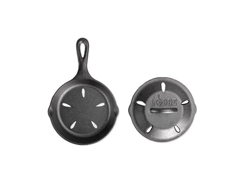 Lodge Cast Iron Kettle Smoker Black