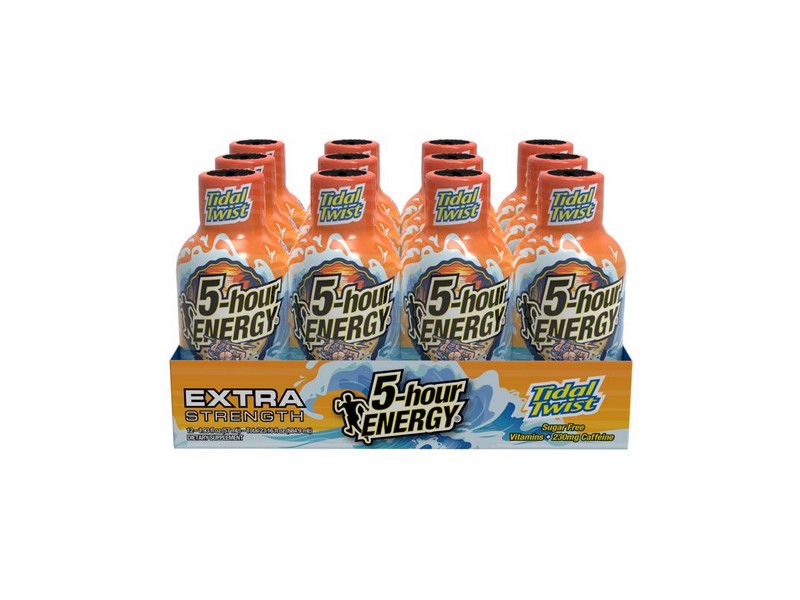 5-hour Energy Tidal Twsit Sugar Free Tidal Twist Energy Shot 1.9 oz