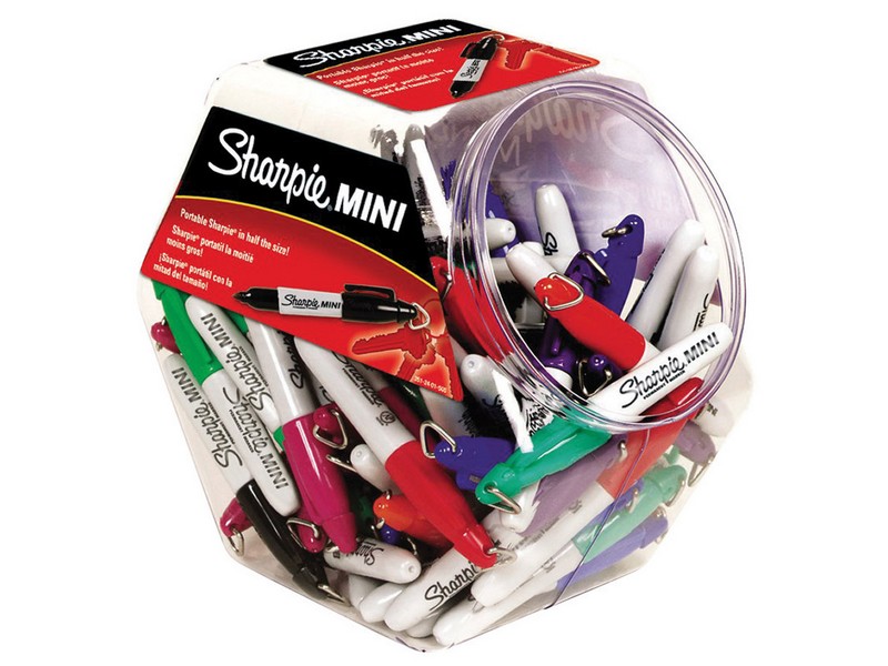 Sharpie Mini Assorted Fine Tip Permanent Marker 72 pk