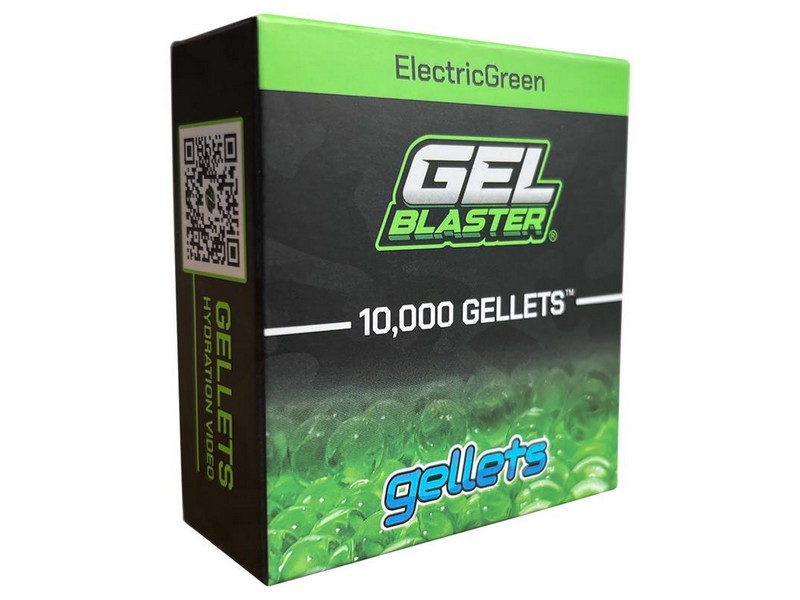 Gel Blaster Gellets Electric Green 10000 pc