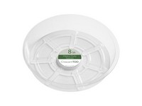 Crescent Garden 1.5 in. H X 8 in. D Plastic Plant Saucer Clear