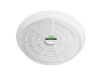 Crescent Garden 2 in. H X 12 in. D Plastic Plant Saucer Clear