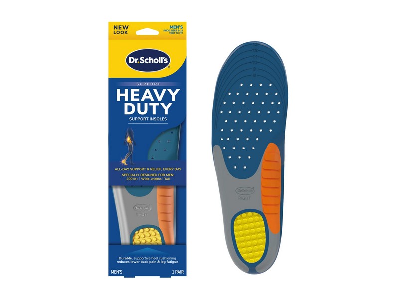 Dr. Scholl's Men's Heavy Duty Support Insoles