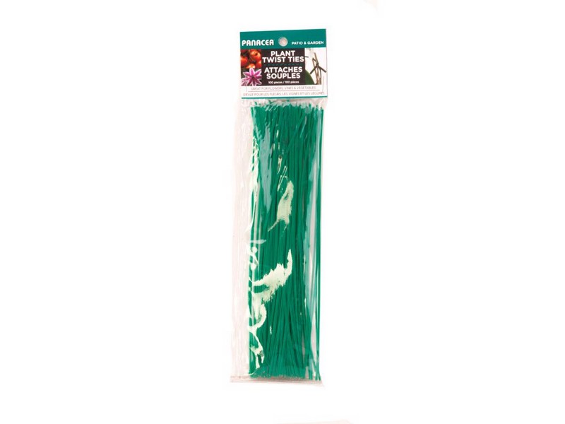 Panacea 8 in. H X 2.8 in. W X 0.5 in. D Green Coated Wire Plant Support