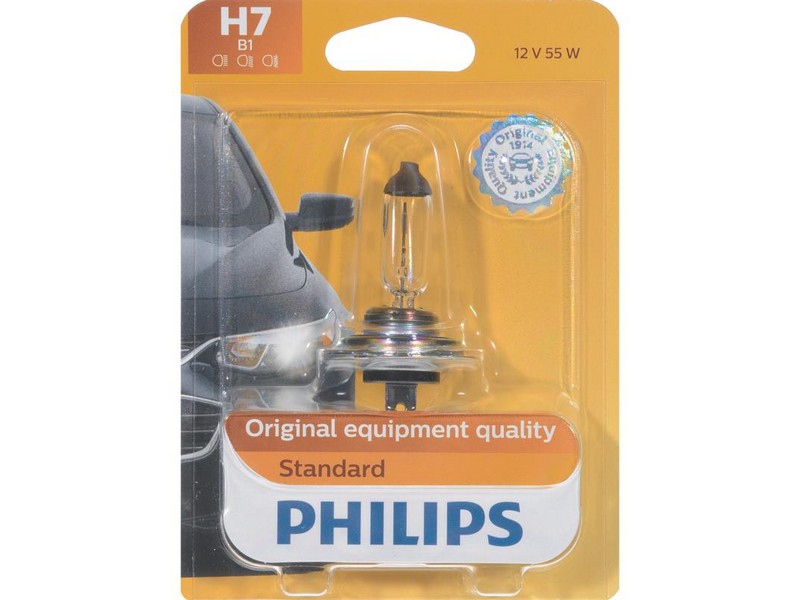 Philips Standard Halogen High/Low Beam Automotive Bulb H7B1