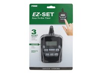 Prime EZ-SET Outdoor Digital Timer 120 V Black