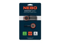 NEBO Einstein 600 lm Black/Gray LED Head Lamp