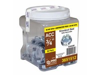 Sigma Engineered Solutions ProConnex Round Zinc-Plated Steel 0.31 in. H X