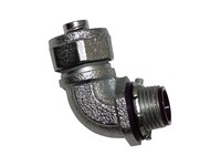 Sigma Engineered Solutions ProConnex 3/4 in. D Zinc-Plated Iron 90 Degree Connector For Liquid Tight