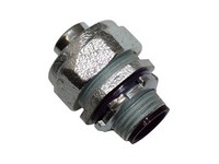 Sigma Engineered Solutions ProConnex 1/2 in. D Zinc-Plated Iron Straight Connector For Liquid Tight