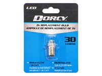 Dorcy LED Flashlight Bulb 3 V Bayonet Base