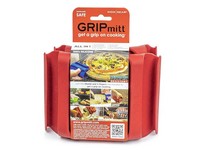 Gripmitt Silicone Kitchen Mitt 2pk set Red