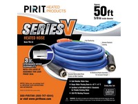 Pirit Series V 5/8 in. D X 50 ft. L Medium Duty Heated Hose