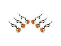 Hopkins Amber Round Clearance/Side Marker LED Light