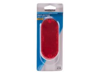 Hopkins Red Rectangular Reflector 2 pk