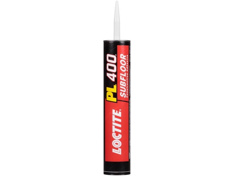 Loctite PL 400 Subfloor Adhesive Synthetic Latex Subfloor Construction Adhesive 28 oz