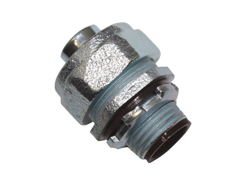 Sigma Engineered Solutions ProConnex 3/4 in. D Zinc-Plated Iron Straight Connector For Liquid Tight