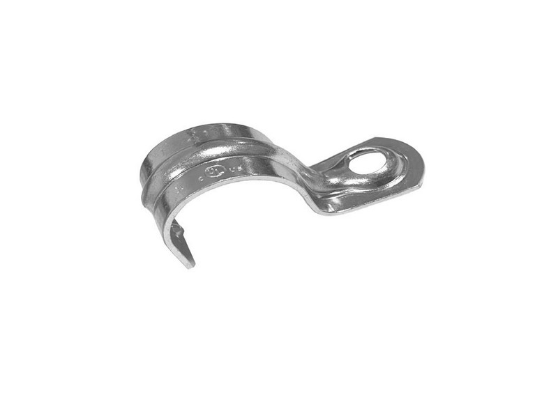 Sigma Engineered Solutions ProConnex 3/4 in. D Zinc-Plated Steel 1 Hole Strap 50 pk