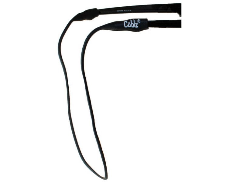 CABLZ Black Silicone Eyewear Retainer
