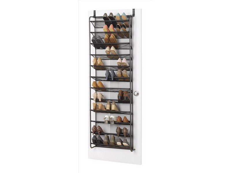 Whitmor 69 in. H X 21.63 in. W X 7.5 in. L Metal Hanging Shoe Organizer