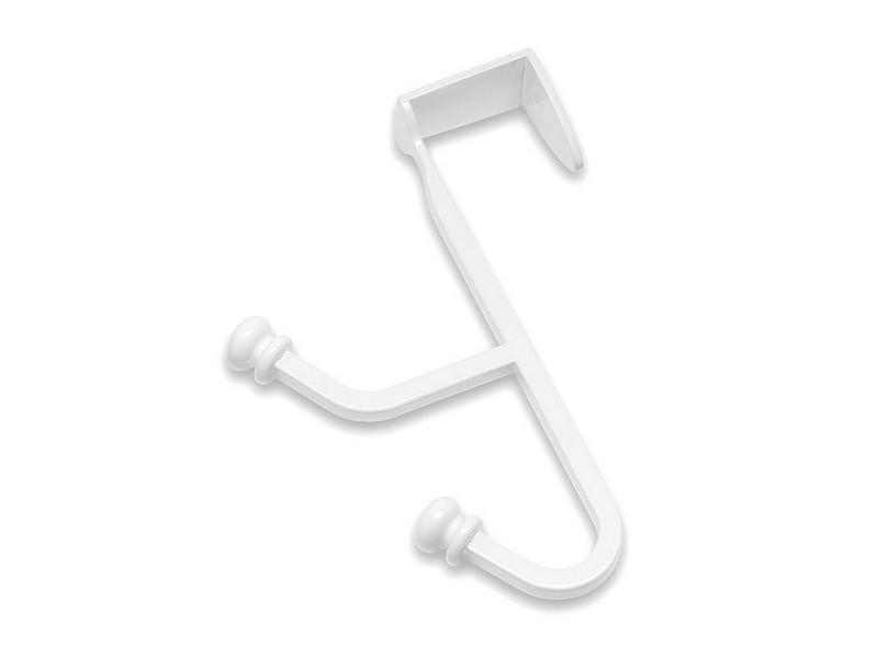 Whitmor 6.13 in. H X 1.0 in. W X 4.63 in. L Vinyl Coated Steel Closet Hook