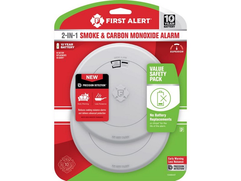 First Alert Battery-Powered Photoelectric Smoke and Carbon Monoxide Detector