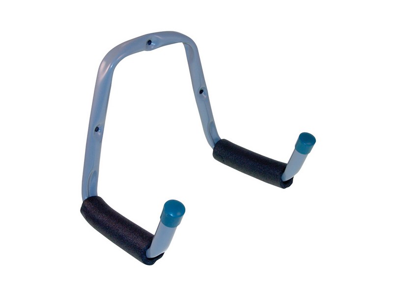 Crawford Lehigh Powder Coated Gray Steel Double Arm Ladder Hook 75 lb. cap. 1 pk