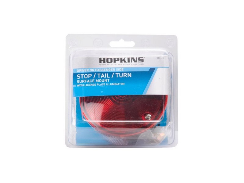 Hopkins Red Round Stop/Tail/Turn Light/Signal