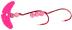 Mack's Lures Double Whammy Sockeye Pro Wenatchee Spinner Rig Hot Pink with
