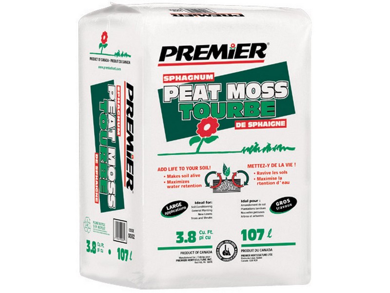 Premier Organic Sphagnum Peat Moss 3.8 ft³