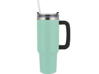 Brentwood 40oz Insulated Travel Mug Stainless Steel and Blue