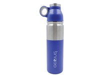Brentwood GeoJug 18oz Insulated Water Bottle Stainless Steel Blue