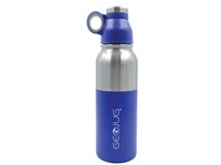 Brentwood GeoJug 32oz Insulated Water Bottle Stainless Steel Blue