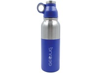 Brentwood GeoJug 40oz Insulated Water Bottle Stainless Steel Blue