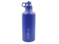 Brentwood GeoJug 64oz Insulated Water Bottle Stainless Steel Blue