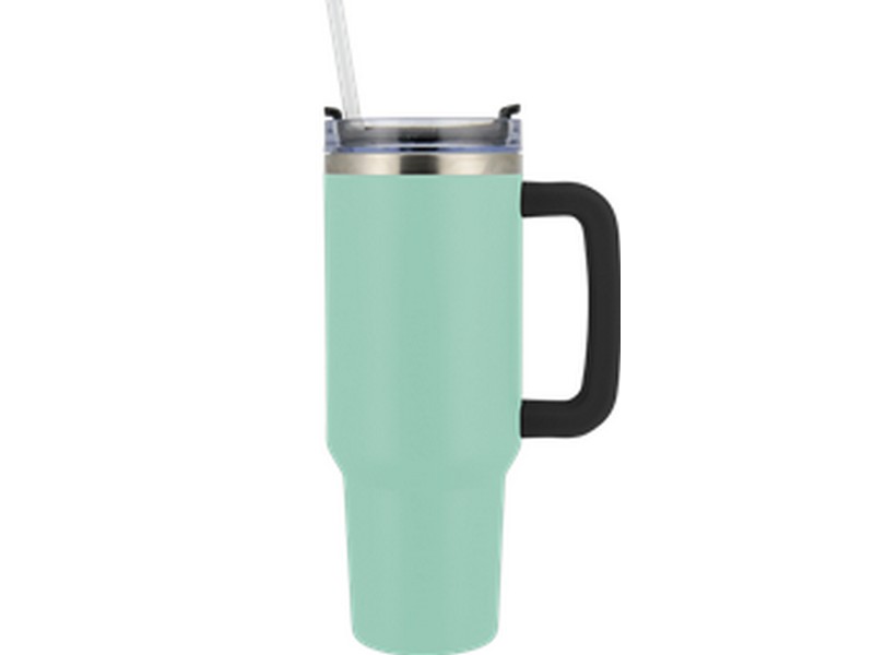 Brentwood 40oz Insulated Travel Mug Stainless Steel and Blue