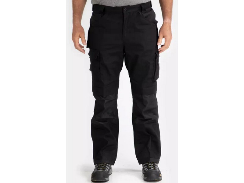 Men's Cat Trademark Work Pants Black