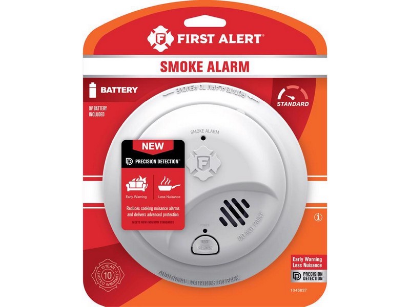 First Alert Battery-Powered Ionization Smoke Detector