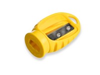 C.H. Hanson 9.37 in. L Carpenter Pencil Sharpener Yellow 1 pc