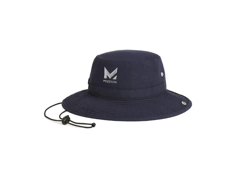 Mission Bucket Hat Navy One Size Fits Most