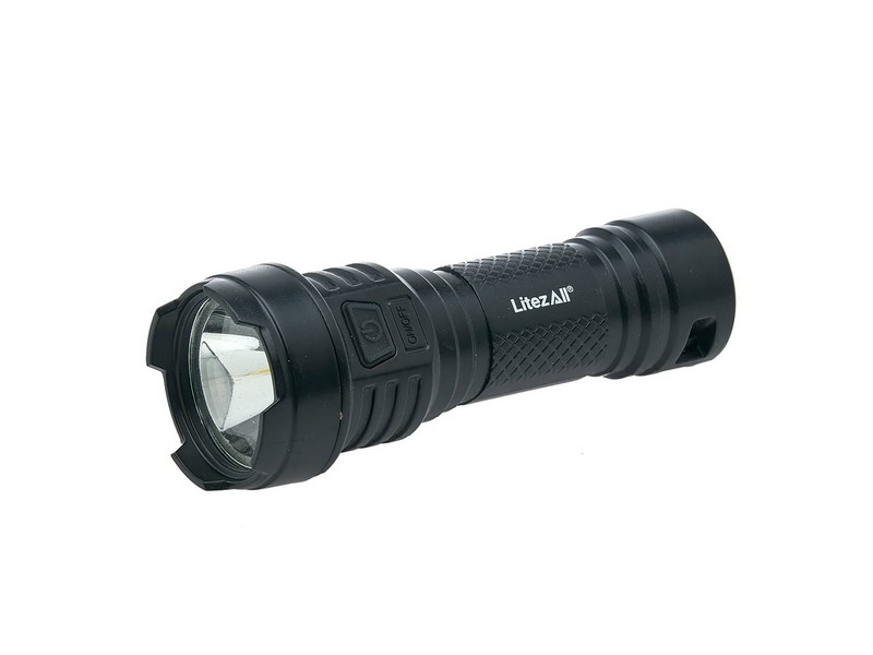 LitezAll Rechargeable 120 Lumen Flashlight