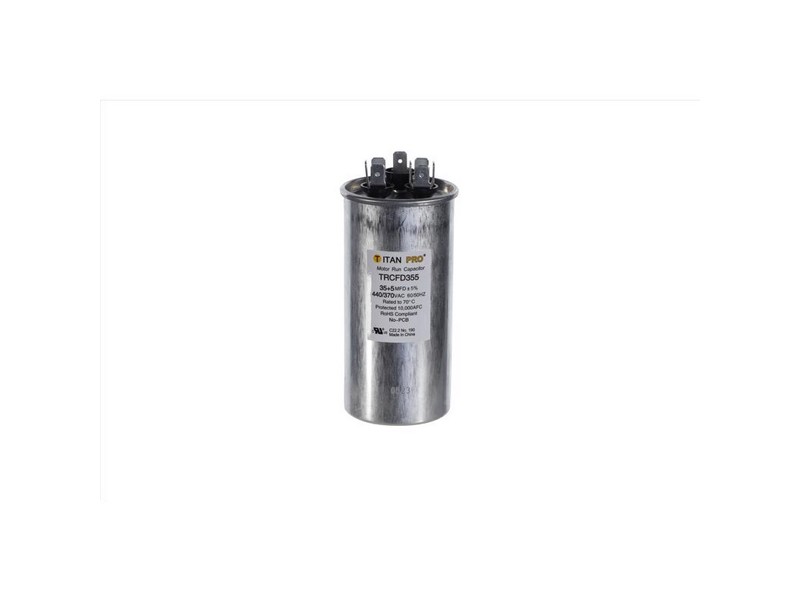 Titan Pro 35+5 MFD 440 V Round Run Capacitor
